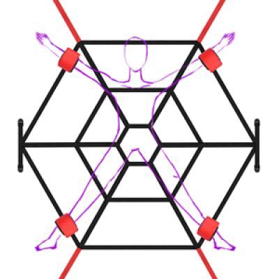 Bundled Bondage Spider Web